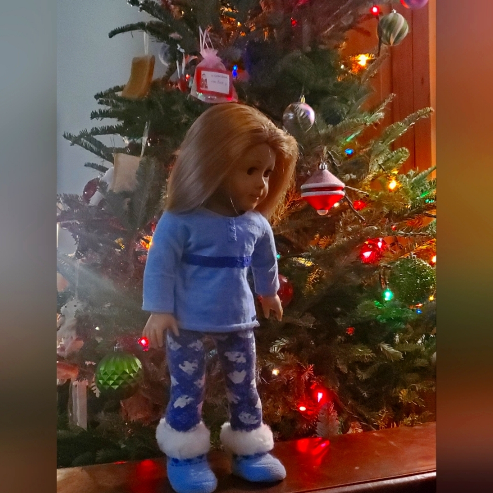 My American Girl Polar Bear Pajamas Doll Outfit, Doll Not Included